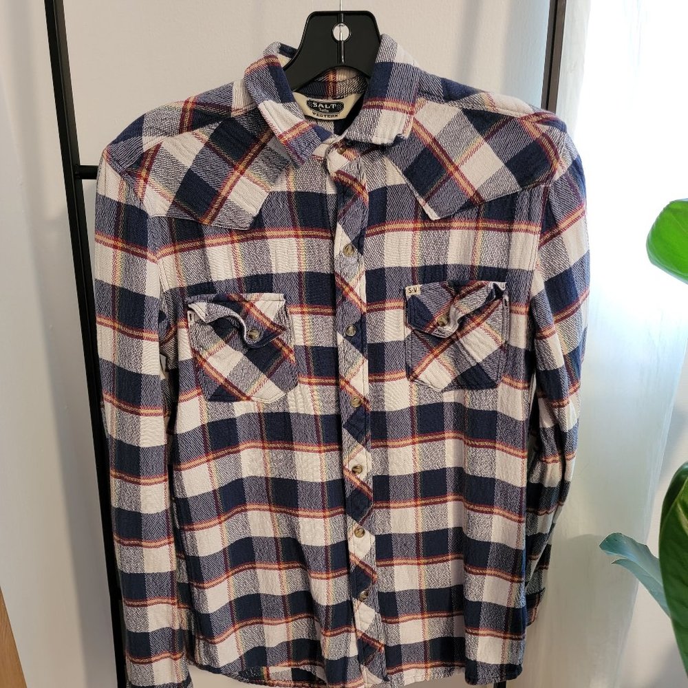 Vintage Flannel Pearl Snap